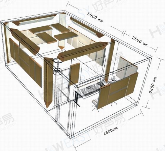 錄音棚完美聲環境,好聲易便捷建聲系統來打造