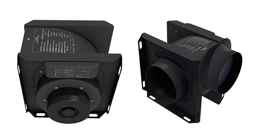 声博士P125J直排式新风排气扇